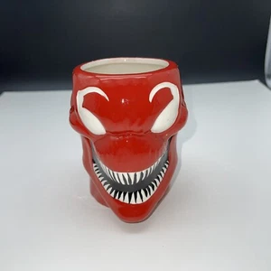 Marvel 2015 Backstage Pass Red Venom Carnage 16oz 3D Coffee Mug Spiderman - Picture 1 of 9
