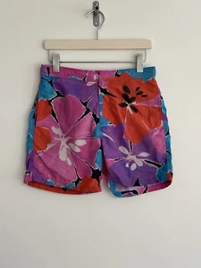 Allsaints “Mallorca” Swimming Shorts Pink Purple Tie-dye Small - Picture 1 of 14