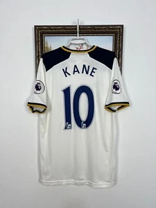 Tottenham Hotspur Home football shirt 2016 Soccer #10 Kane Jersey Mens Trikot L - Picture 1 of 20