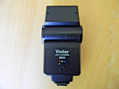 Vivitar Auto Thyristor 2800 Hot Shoe Mount Tested and Fully Functional - Image 1 of 4
