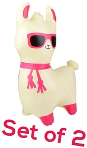 (Juego de 2) Llamas Tropicales 24" con Gafas de Sol Inflables Decoración Fiesta - Imagen 1 de 2