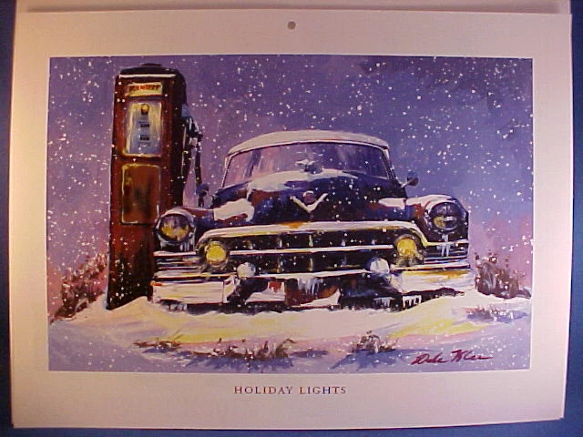 Cadillac Series 1950 60,61,62,75 granero abandonado encontrar depósito de chatarra Dale Klee arte Foto 1 de 1