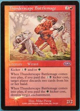 Thunderscape Battlemage FOIL Planeshift PLD Red Uncommon CARD (228515) ABUGames
