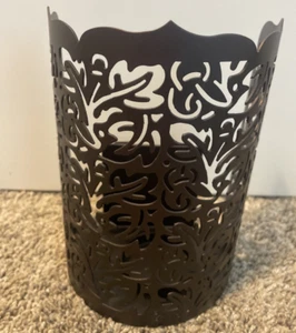 PARTYLITE THAI INSPRIATION SCONCE WALL TEALIGHT & GLASS HOLDER P9660 - Picture 1 of 9