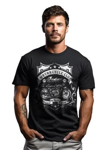 Camiseta ShirtShack Loudest & Fastest Chief Motorcycle - ¡Divertida y rugiente! Unise - Imagen 1 de 40