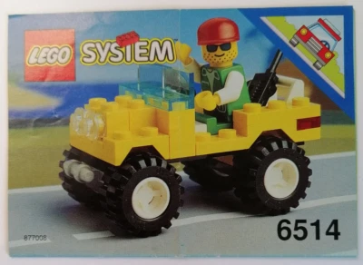 Notice Lego System City 6514 Trail Ranger - Livret d'instructions uniquement - Photo 1/2