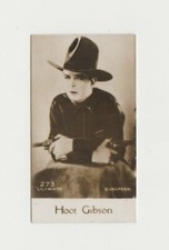 Hoot Gibson 1930 De Beukelaer Film Stars Small Trading Card #273