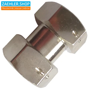 Doppel-Verschraubung G3/4B G1B Überwurf Wasserzähler Zapfhahn Garten beidseitig - Bild 1 von 7