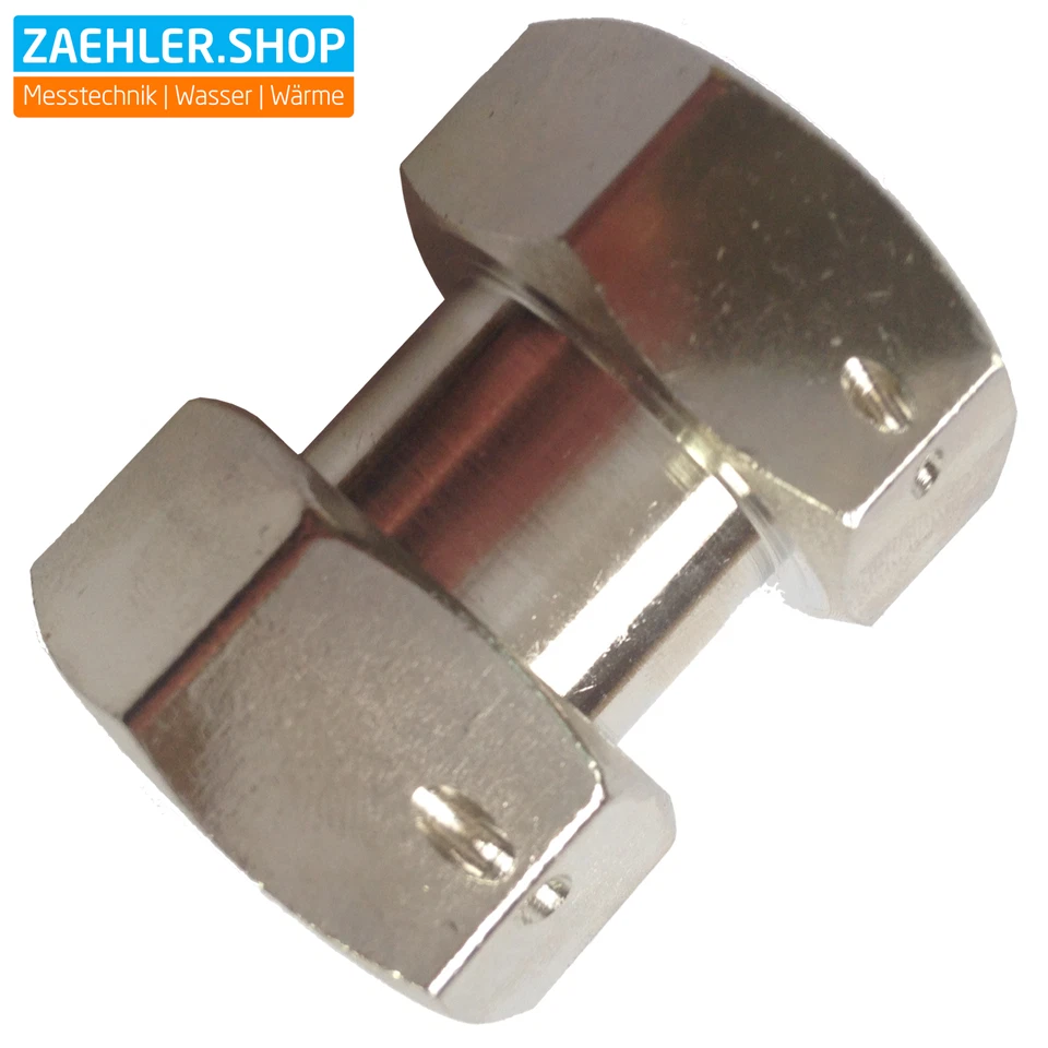 Doppel-Verschraubung G3/4B G1B Überwurf Wasserzähler Zapfhahn Garten beidseitig - Bild 1 von 1