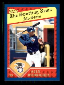 2003 Baseball Topps Alex Rodriguez Texas Rangers #358 AS - Picture 1 of 2