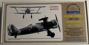 Montex RMA 3205 HENSCHEL Hs-123A Resin Model - Picture 1 of 1