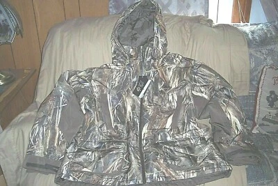 3x Camo Jacket Waterfowl Hunting Jacket Waterproof Insulated Camo Wader Jacket - Image 1 of 4