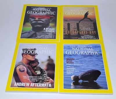 National Geographic Vol 183 1983 No. 3 Thru No. 6 - Image 1 of 4