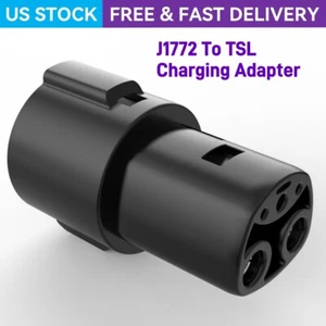 For J1772 to Tesla Charging Adapter 80A 250V AC For Model 3 X S Y SAE EV Charger - Picture 1 of 9
