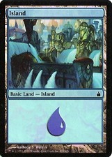 MTG - Ravnica: City of Guilds - Island #293 - Foil - Various conditions