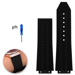 Silicone Watch Strap Band For Hublot Classic Fusion Universe Big Bang Series