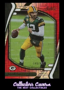 2021 Panini Absolute Red Squares #58 Aaron Rodgers #d 146/499 - Picture 1 of 2
