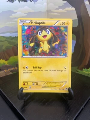 Helioptile 28/119 - Phantom Forces - Common - Pokemon Card TCG - LP - Image 1 of 3