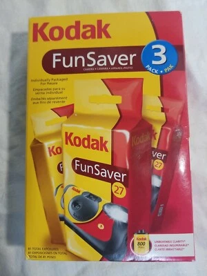 Disposable Kodak Camera [Camera] 3Pack - Image 1 of 4