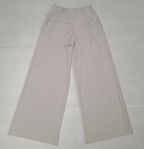 Club Monaco Ralph Lauren White Wide Leg Knit Pants Womens S Small $149.50 NWT  - Picture 1 of 8