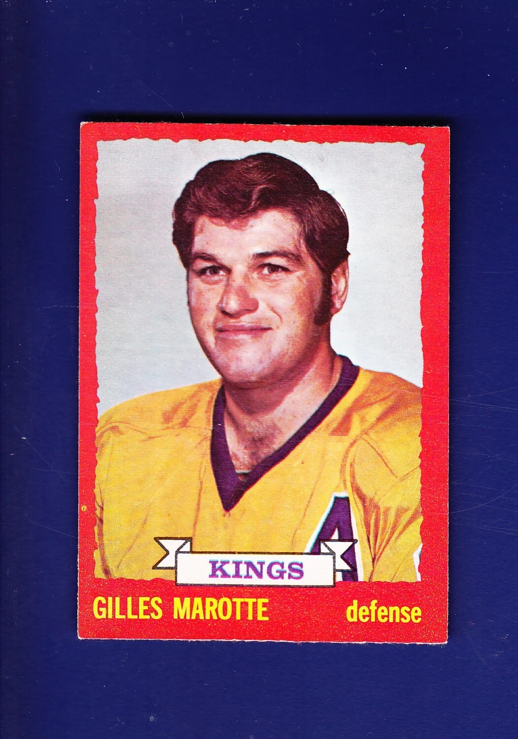 Gilles Marotte 1973-74 O-PEE-CHEE OPC NHL Hockey #5 (EXMT) Los Angeles Kings