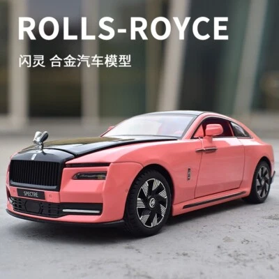 1:24 BIG Rolls Royce Spectre Sound Light Alloy Model Car Luxury Toy Diecast Gift - Image 1 of 4