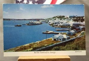 Unused 3½x5½ Postcard Ye Old Town Of St. George, Bermuda - Picture 1 of 2