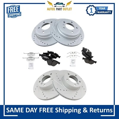 New Brake Pad & Rotor Kit For 2007-2015 BMW 328i 328xi - Image 1 of 4