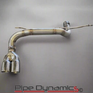 PIPE DYNAMIC - BMW 320D LCI F30 F31 - CAJA TRASERA SILENCIADOR TRASERO BORRAR ESCAPE - Imagen 1 de 14