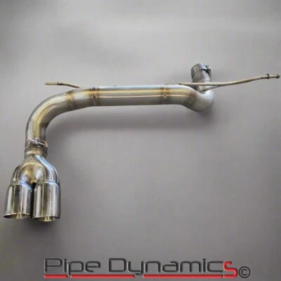 PIPE DYNAMICS - BMW 320D LCI F30 F31 - BACK BOX REAR MUFFLER DELETE EXHAUST - Image 1 of 4