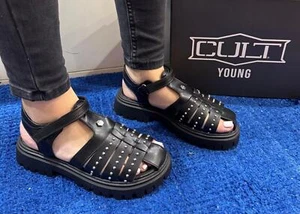 Sandalo donna cult young black t-263 - Foto 1 di 7