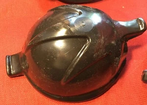Rugged Heavy List BLACK HDPE CUPHILT for SCA Rattan Sword ARMOR - Mark 2 version - Picture 1 of 9