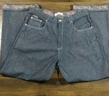 RARE VINTAGE ICEBERG HISTORY MEN'S JEANS SPELLOUT 40/34