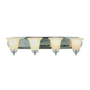 Trans Globe Morgan House 4 Light Bath Bar Up Nickel - 3504 BN - Picture 1 of 1