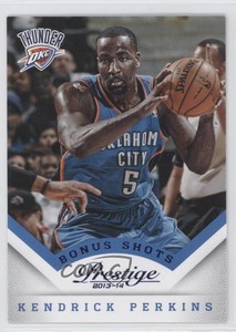 2013-14 Panini Prestige Blue Bonus Shots Kendrick Perkins #1