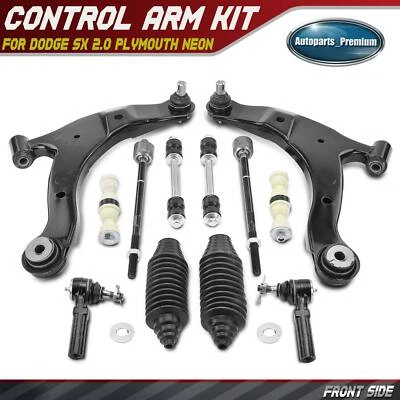 Barra estabilizadora de brazo de control delantero 12 piezas extremo de barra de amarre para Dodge SX 2.0 Plymouth neón Foto 1 de 4