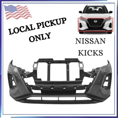 For 2021-2023 Nissan Kicks Front Bumper Cover 62022 5R00J NI1000338 Local Pickup - Image 1 of 4