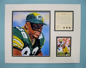 Green Bay Packers Reggie White 1996 Football 11x14 MATTED Kelly Russell Print