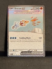 Pokemon Cards Eiscue ex 222/197 Obsidian Flames SIR Full Art - NM