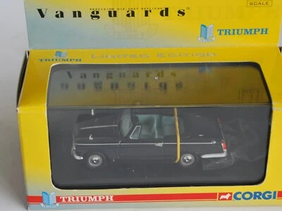 Rare Triumph Herald convertible Royal Blue Vanguards réf VA07403 au 1/43ème - Photo 1/4