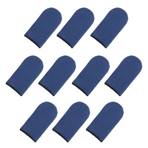 Mobile Jeux Doigt Manche, Doigt Pouce Bleu, Matériel Respirant Paquet de 10 - Photo 1 sur 6