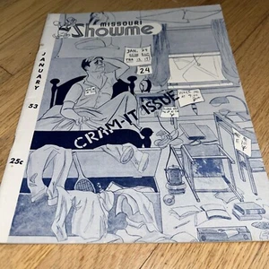 January 1953 UNIVERSITY OF MISSOURI - SHOWME Humor Publication - Picture 1 of 16