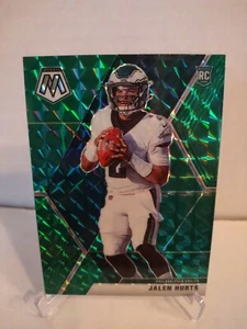 2020 Panini Mosaic Jalen Hurts Mosaic Green Prizm RC #222 PHILADELPHIA EAGLES 🔥 - Bild 1 von 6