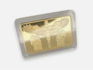 1 UNZE BARREN • Sammlerobjekt • eindrucksvolle Optik • 24K Feingold PL - Bild 1 von 10