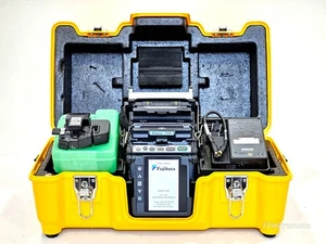 Empalmadora de fusión de fibra óptica Fujikura 70S reparada SM MM ARC 32987 CT-30 cuchilla - Imagen 1 de 7