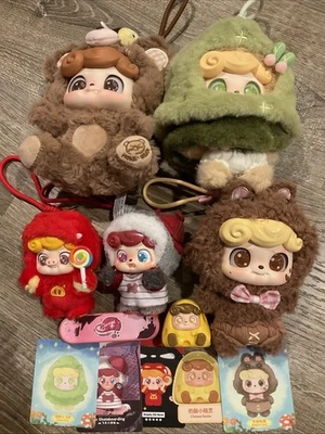 Q.Kid Sweety Bond Rabbit Doll Skateboarding Peter Pan Cheese Genie Qkid - Image 1 of 4