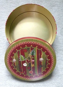 Blechdose mit Deckel Weihnachtsmotiv Keksdose - Bild 1 von 3