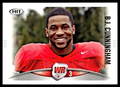 2012 SAGE HIT B.J. Cunningham Michigan State Spartans #93 - Image 1 of 2