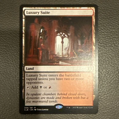 MTG - Luxury Suite - CLB 355/361 - Battle for Baldur's Gate - Rare - Magic - Image 1 of 2