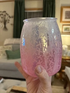 NIB Scentsy Hope Strength & Love Pink Ribbon Breast Cancer Awareness Wax Warmer - Picture 1 of 12